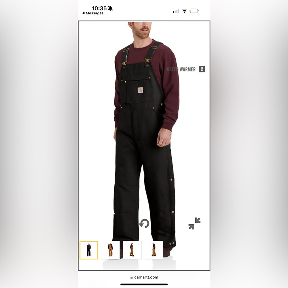 Carhart Overrall- brand new